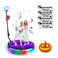 360 Degree Photo Booth Intelligent Remote Control RGB Light Slow Motion Rotating 360 Photo Booth Photobooth