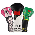 Custom Golf Accessories Club Golf Head Cover PU Leather Driver Wood Club Covers Golf Headcover