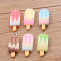 Summer Ice Cream Popsicle Ice Icicle Lolly Resin Charms