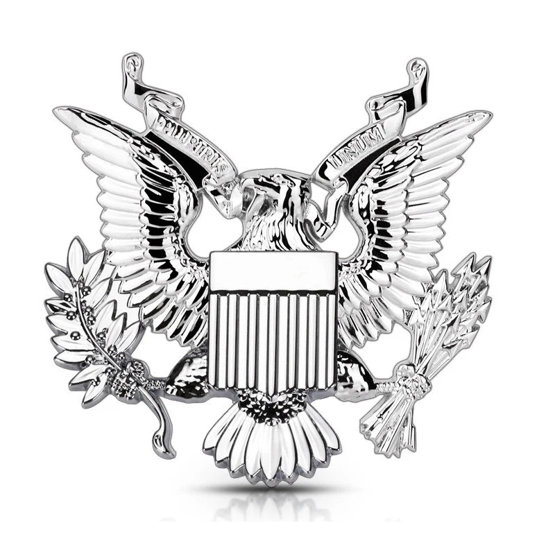 Professional Custom Design 3D Logo Metal Badge Grille Aluminum Decoration Auto Zinc Alloy Car Emblem Pin Vehicle Decal Sticker