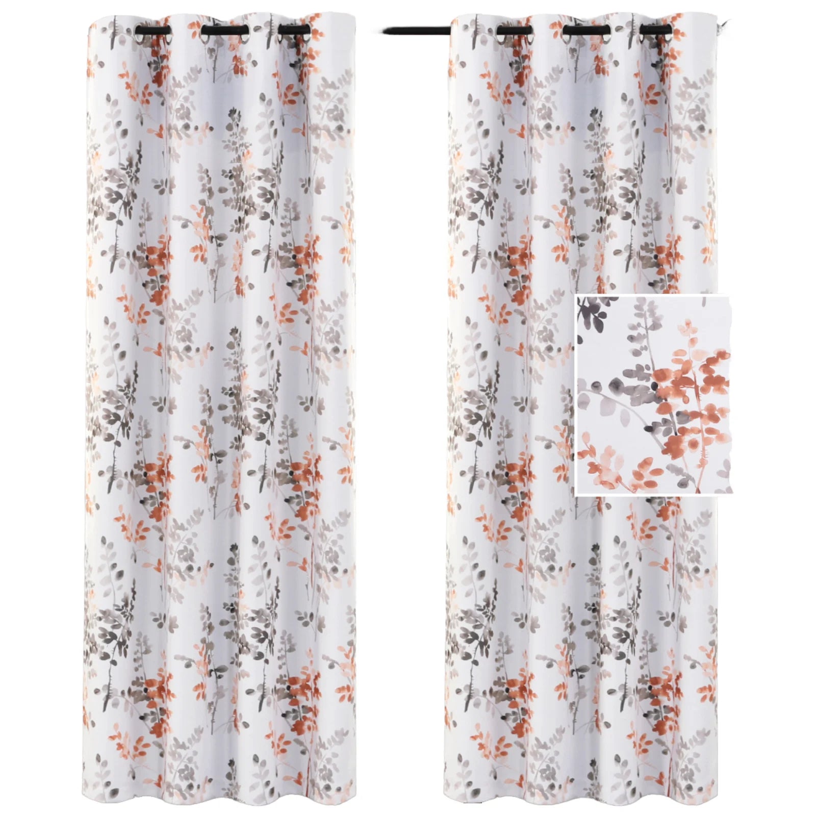 Wholesale Living Room Blackout Curtains Printed Grommet Curtains for Home and Hotel Use in Rope Format