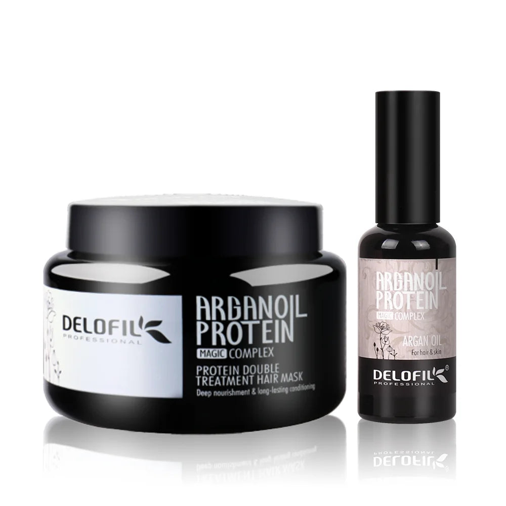 Delofil Collagen Hair Mask Moisturizing Natural Hair Oil Keratin Biotin Hair Treatment Products