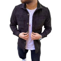 Streetwear Corduroy Mens Shirts for Men Clothing Harajuku Fashion Casual Shirt Long Sleeve Autumn Vintage Solid Slim Shirt