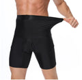 Men Body Shapers Tummy Control Shorts High Waist Slimming Underwear Seamless Belly Girdle Briefs Weight Loss Short Pants