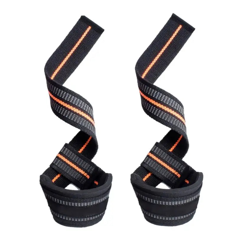 Custom Logo Wrist Protection Bodybuilding Training Gym Weight Lifting Wrist Straps Fitness Equipment Accessories