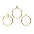 GP Fashion 14k Gold Filled Circle Post Earrings Stud for Permanent Jewelry Making Circle Post Earrings Stud Wholesale