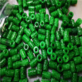 Certified Diy Jewelry Accessories Dry Green Iron Dragon Jade Barrel Beads Loose Beads Sun Green Carved Jade Barrel Beads
