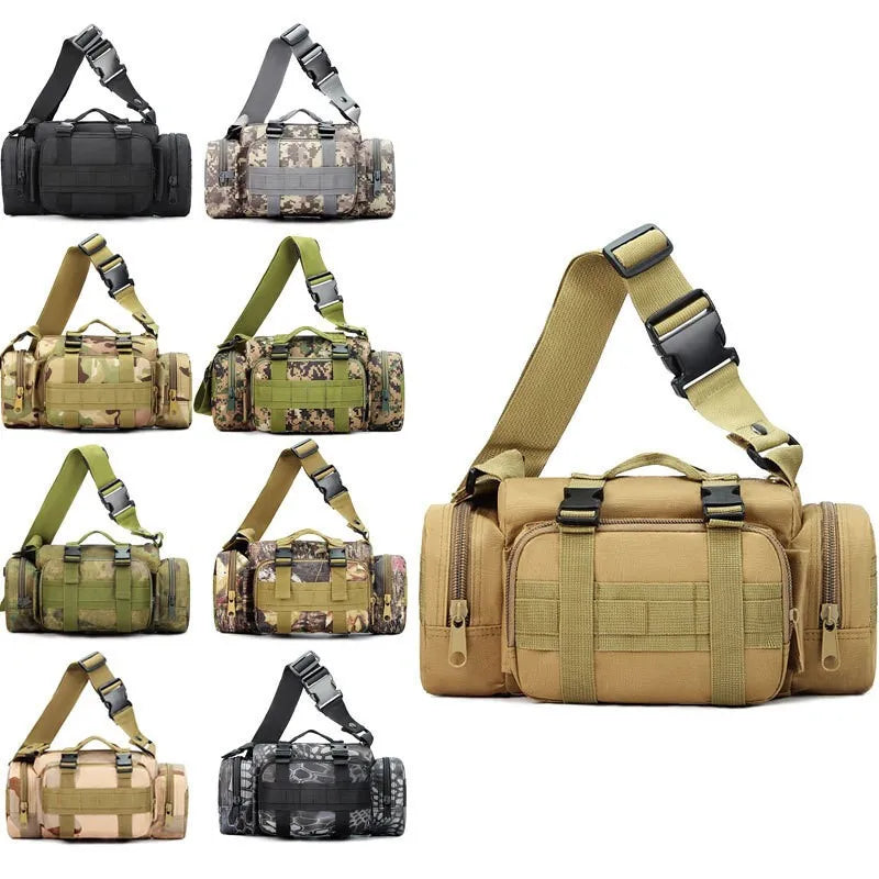 Outdoor Messenger Cross Tactical Quality Shoulder Camera Fanny Pack Custom Men Tactical Waist Bag