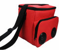 Portable Cooler Bag Speakers Soft Thermal Insulated Polyester Material 12L Capacity 5-Day Ice Retention Shoulder Strap for