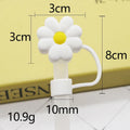 Straw Cover Tip Cap Special Designers PVC LOGO Cartoon Anime Priviate logo 10mm Straw Topper