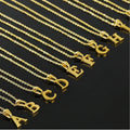 Dainty Tiny Letter 26 A-Z Letters Pendant Initial Necklace Stainless Steel Gold Chain Alphabet Letter Necklaces