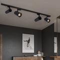Adjustable Anti-Glare COB LED Track Spotlight  Rating Aluminum Construction for Bedroom and Home Indoor Lighting
