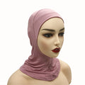 Best Selling Women Plain Soft Stretch Muslim Inner Hijab Elastic Underscarf Head Bonnet Hat
