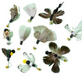 2025 New Design Cat Teaser Toy with Feather & Insect Simulated Replacements Small Flying Bug Toy made of Durable Nylon Plastic