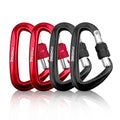 360 Rotatable Carabiner Small Screw Gate Carabiner Rotational Hammock Clip Hook