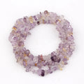Wholesale Natural Ametrine Loose Beads Energy Healing Crystal Chip Stone in Irregular Shape 33mm