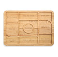 Best Seller Large-Funny Decorative Wood Cheese Charcuterie Boards with Placement Guide Serving DishesTrays Platters Boards