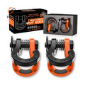 Offroad Recovery Accessories Tigertooth Split D Ring Shackles 3/4 Inch Split Shackle D Rings Heavy Duty Shackle with 7/8 Pin