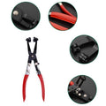 Hose Clamp Pliers with Thicker Handle Car Water Pipe Removal Tool for Fuel Coolant Hose Enhanced Strength Comfort for Crimping