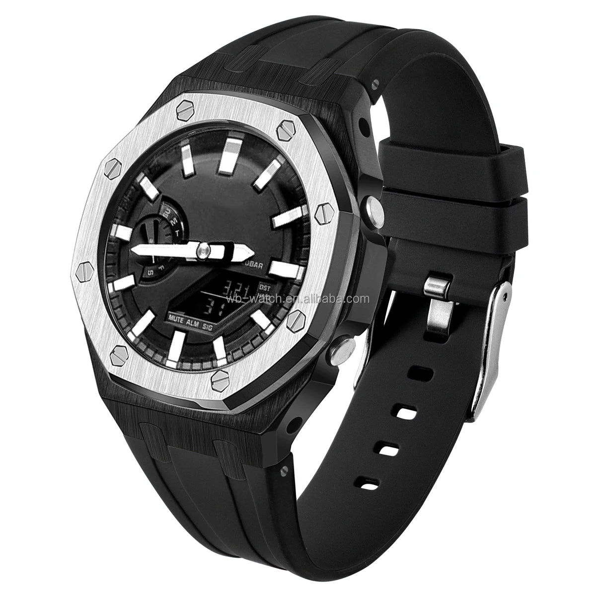 New 5Th Modified Ga 2100 Silicone Band With Screwdrivers Zinc Alloy Watch Metal Case Mod Kit G Ga2110 Shock