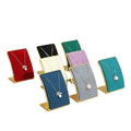Wholesale Metal Earrings Jewelry Display Custom Fancy Necklace Jewellery Stand for Counter Showcase for Jewelry Shop