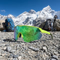 Latest UV400 Polarized Sports Sunglasses TR90 High Quality Mirrored Outdoor Bicycle Polarized Cycling Sunglasses