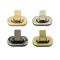 Bag Lock Shoulder Bag Buckle High Quality Gold Silver Color Handbag Lock Clasp Metal Buckles DIY Craft Hardware Bag Accessories