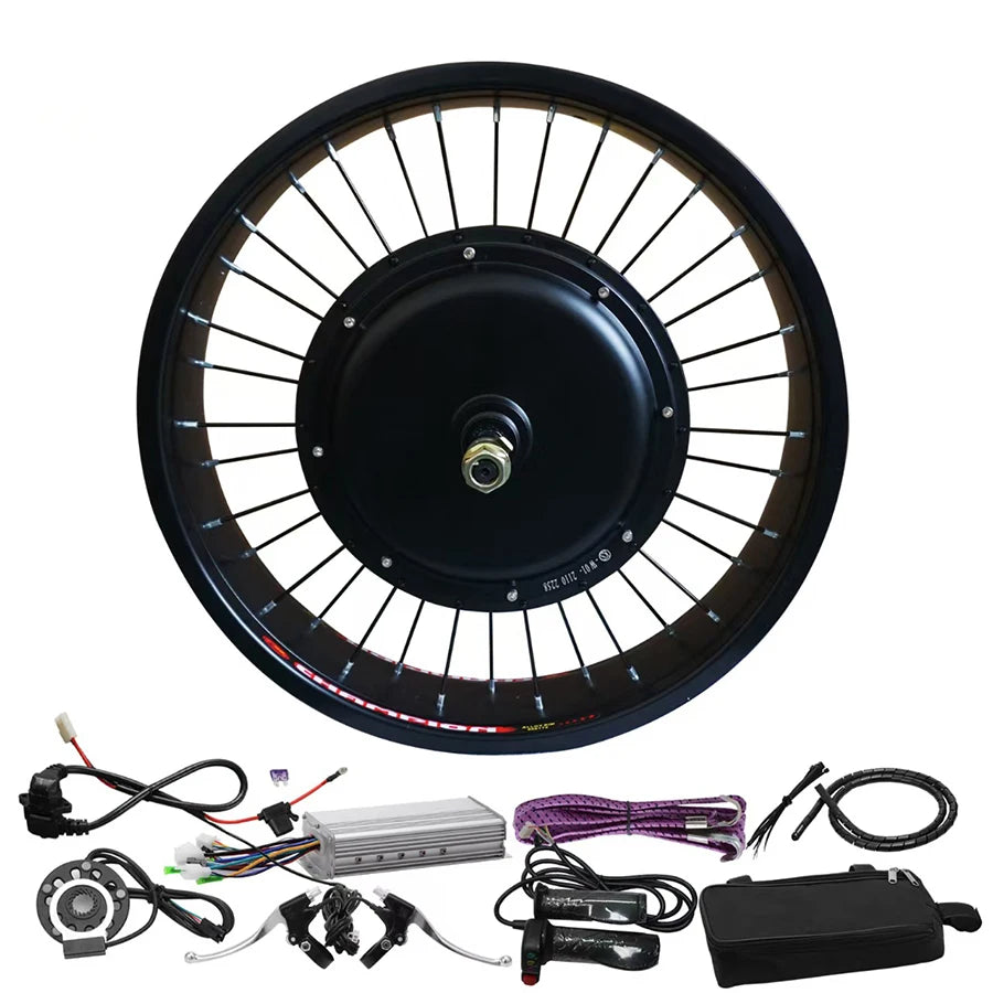 72v3000w 5000w 80a Dual Hall Sine Wave Controller Ukc1 Electric Bike Hub Motor Conversion Kit 20"26"27.5"29" Mtx