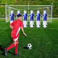 Inflatable Soccer Dummy Goalkeeper PVC Water-Filled Air Mannequin Heavy Duty Free Kick Defender Wall Football Practice Tumbler