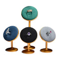 Luxury 3 Size Sunflower Design Metal Microfiber Rings Jewelry Props Ring Jewelry Display Window Display Stand