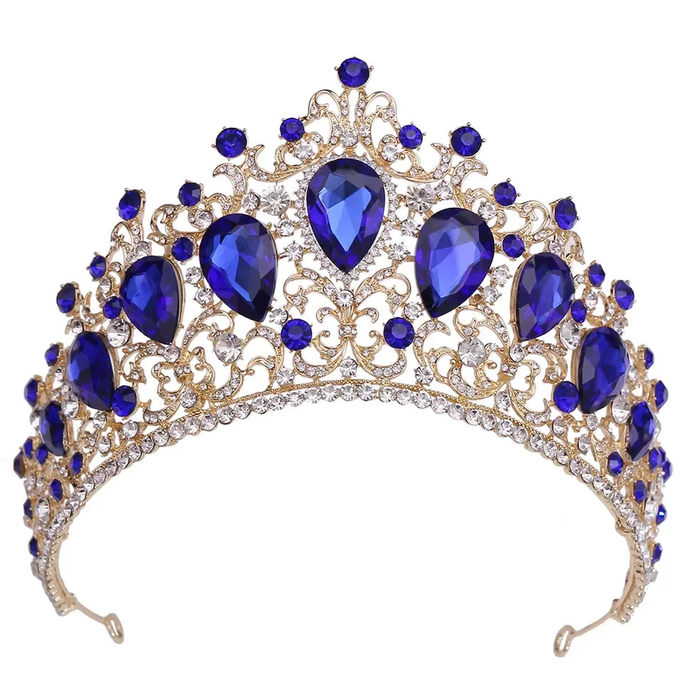 Bridal Crown Princess Tiara Headband Costume Wedding Tiara for Women