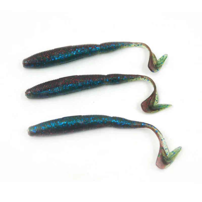 Alpha   10g  12.5g Stick Worm Lures High Sensitivity Fishing Baits for Deep Water Casting