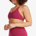 SHINBENE Women's Plus Size Yoga Sports Bra Open Back Strappy U Neck Breathable Quick Dry Four-Way Stretch Hollow Medium Support