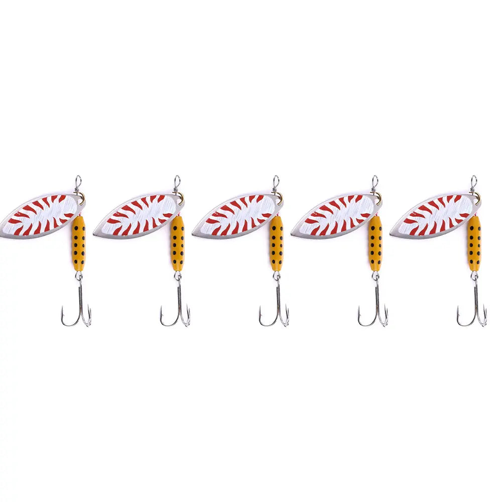 Wholesale 7CM 9.9G High Quality Spoon Hard Metal Fishing Lure Artificial Baits