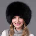 2022 Russia New  Fashion Red Fur Hat Ladies Winter Luxury  fox Fur Hat for Women