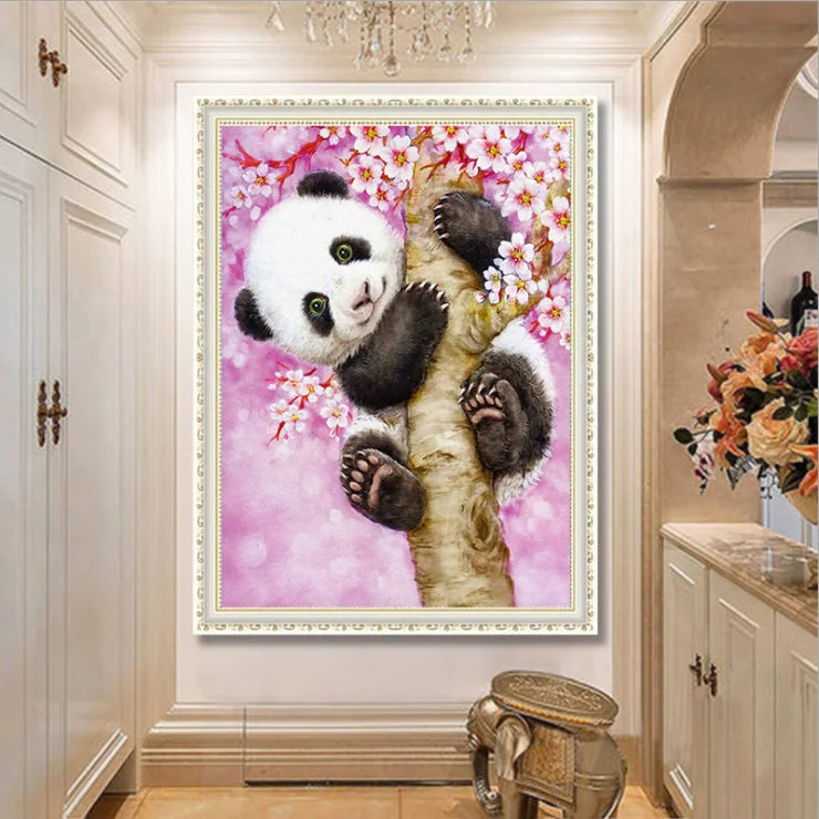 Wholesale Custom 5D Full Drill Rhinestone Mosaic Diamond Painting Kit Wholesale Animal Diamond Painting