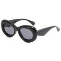 Superhot Eyewear SP008 Fashion 2023 Chunky Colorful Oval Sunglasses