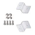 Customized Z Clip Bracket for Picture Frame Solar Z Bracket Aluminum Stamping Inside Corner Connector Aluminum Angle Brackets