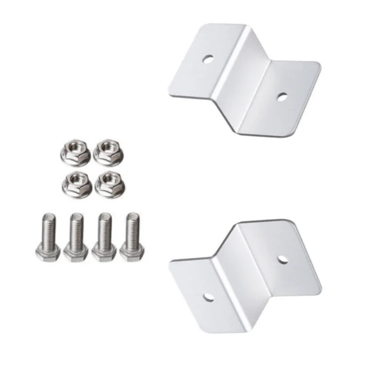 Customized Z Clip Bracket for Picture Frame Solar Z Bracket Aluminum Stamping Inside Corner Connector Aluminum Angle Brackets