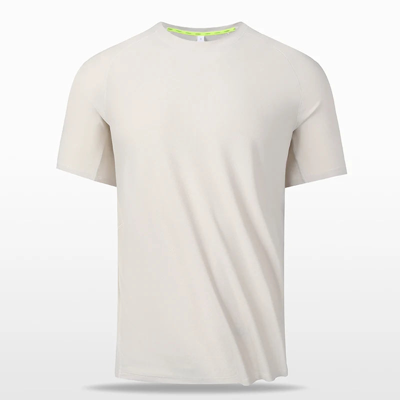 Unisex Fast Dry Gym Promotional t Shirt Nylon and Spandex Polyester Sports Polyester Tshirts Plain Custom logo Quick Dry Tshirt