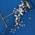 Miallo  Hair Headpieces Rhinestone and Pearl Handmade Bridal  Litter Hair Vine Wedding Hair Accessories