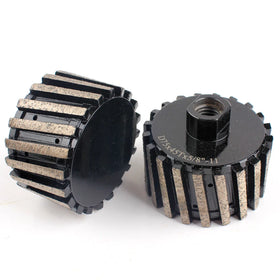Raizi 2inch/50mm Diamond Grinding Zero Tolerance Sink Drum Wheels Segmented Zero Tolerance Wheel for Granite