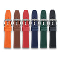Factory Stock 20mm 22mm Fluoroelastomer Strap Universal Multi-color Rubber Watch Strap