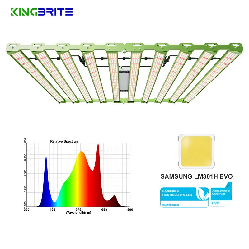 Hot Sell KingBrite 1000W Samsung LM301H EVO with Osr 660nm 730nm Full Spectrum LED Grow Light Bar