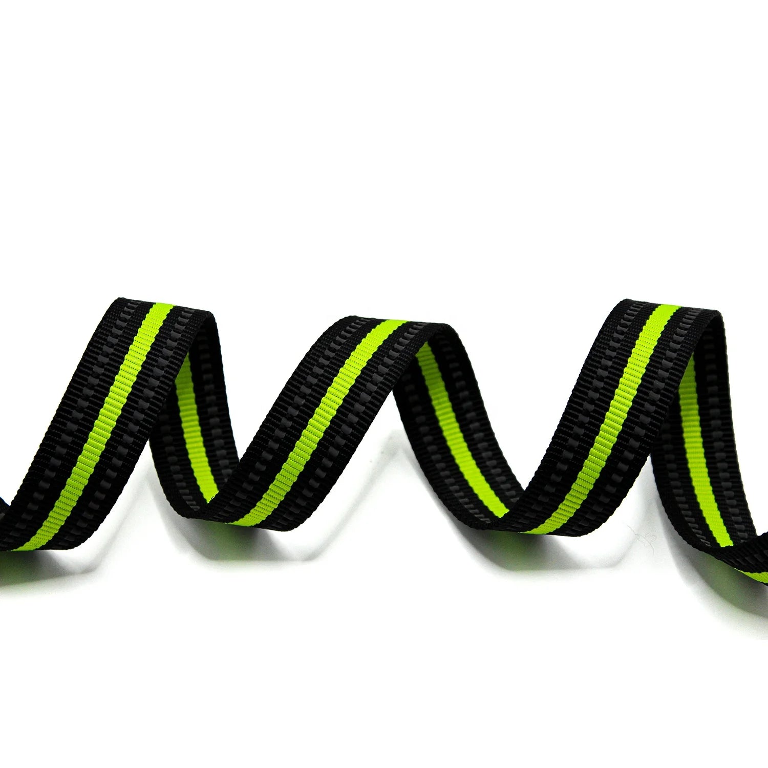 Factory Stock or Custom Reflect Intercolor Nylon Webbing for Pet Collar Leash