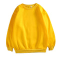 Ohsisa Men's Fashion Pullover Tops New Arrival Sport Casual O-neck Long Sleeve Sweater for Spring Autumn Solid Loose Plain Dyed