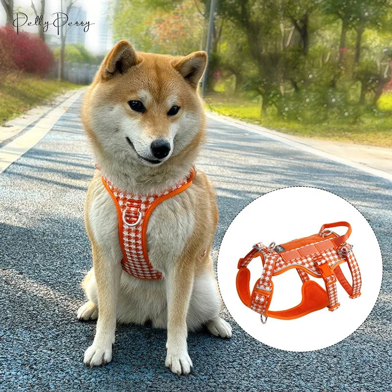 No Tug Running 3 Peaks Soft Handle British Pet Harness Small Dog Large & Puppy Custom Print Perfect Fit Dog Harness UK