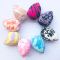 Christmas Mixed Color Face Egg Wholesale Private Label Vegan Marble Super Soft Beauty Custom Logo Puff Makeup Blender Sponge