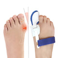 Cheap Adjustable Durable Men Women Home Blue Bunion Toe Splint Thumb Valgus Corrector