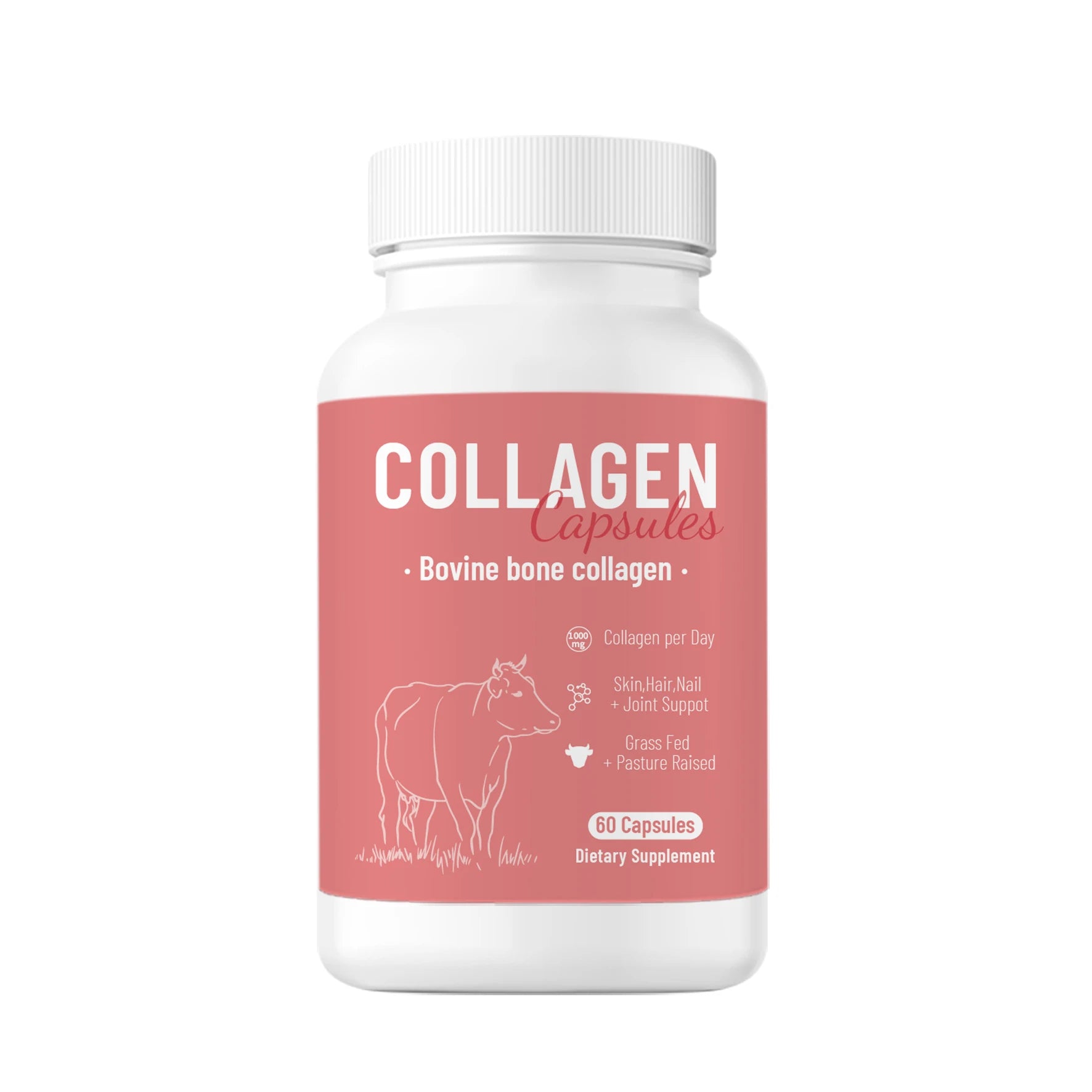Faitury OEM Marine Collagen Capsules Vitmain C Private Label Brightening Collagen Capsules Collagen Capsules